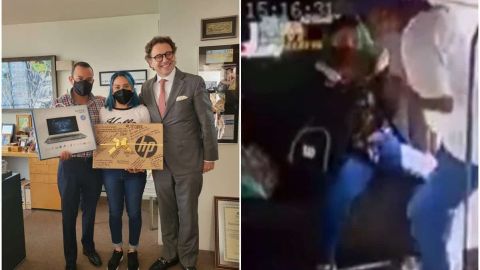 Dan laptop nueva a chica que suplicó por su tarea durante asalto en Ecatepec