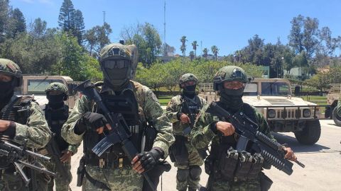 Nuevamente llegan 200 elementos del Ejército de México a Tijuana