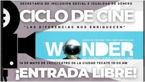 Secretaría de Inclusión presenta ciclo de cine 'Las Diferencias nos Enriquecen'