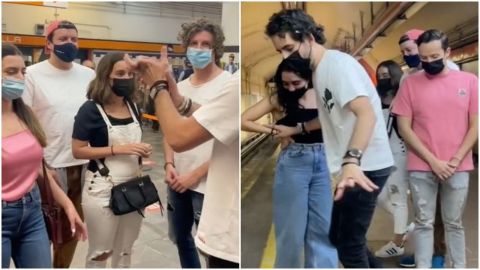 'Es como Nueva York': Whitexicans aprenden a usar el metro con clases en TikTok