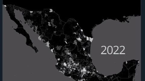 Así se ven, por años y en mapa, los cien mil desaparecidos de México