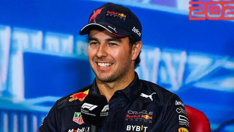 Checo Pérez quiere subir al podio en la GP de España y dedicárselo a su hijo