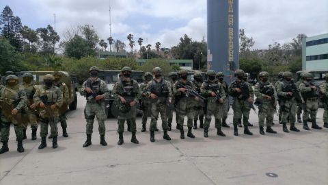 Llegan otros 200 elementos del Ejército de México a Tijuana; ya son 2 mil 400
