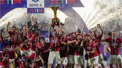 AC Milan es campeón de la Serie A y rompe sequía de 11 años