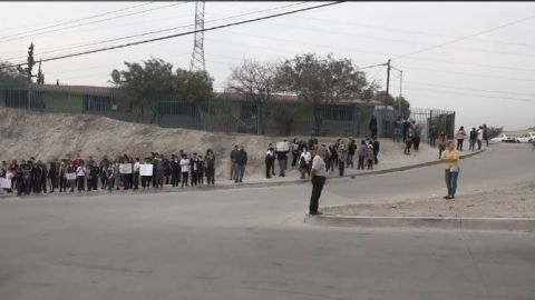 Escuela en Zona Este de Tijuana denuncia falta de señalamientos viales