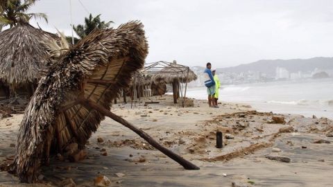 Se forma la tormenta tropical 'Agatha' frente a las costas de Oaxaca
