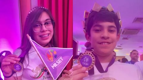 Estudiantes mexicanos triunfan en Brasil al crear tablero para niños con autismo