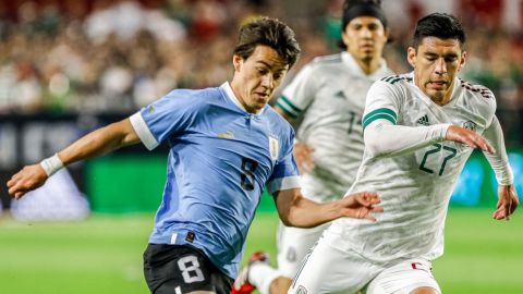 Exhibido y goleado; México cae 0-3 ante Uruguay