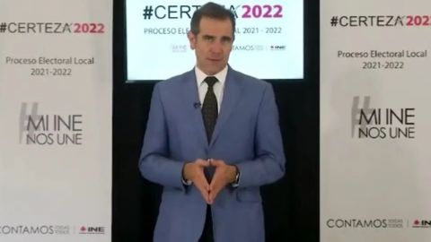 'Todo está listo': Lorenzo Córdova llama a población a votar en las elecciones