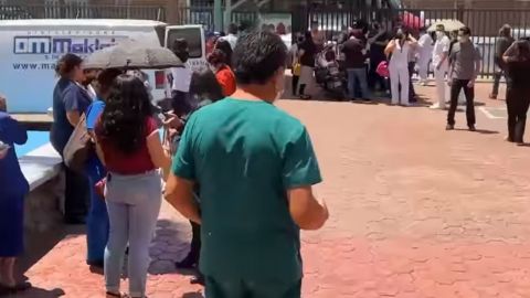 Evacúan Centro de Gobierno y Hospital General de Mexicali tras sismo