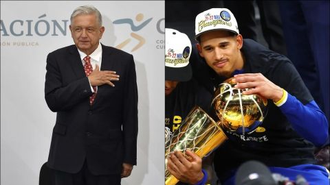 AMLO felicita a Juan Toscano, el primer mexicano en ser campeón en la NBA