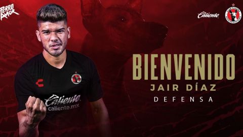 Jair Díaz llega a reforzar al Club Tijuana