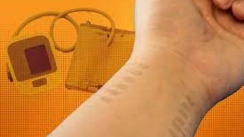 Crean tatuaje electrónico para medir la presión arterial