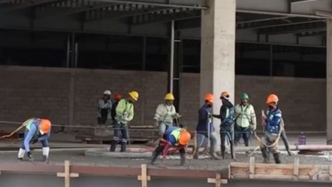 Hombre se lesiona mientras trabajaba en plaza de Tijuana