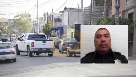 Balean a Policía de inteligencia junto a militar en las Cumbres Tijuana