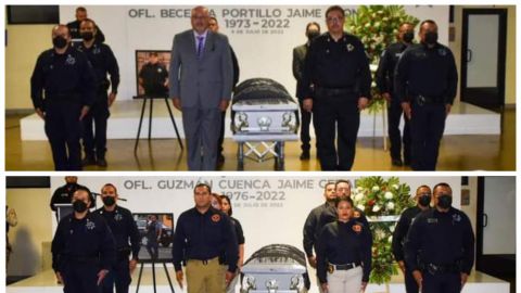 No es la misma foto, son dos policías asesinados con un día de diferencia
