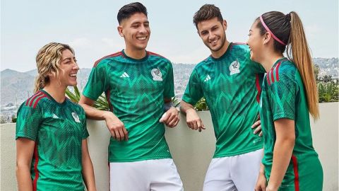 Selección Mexicana presenta oficialmente la playera que utilizará en Qatar 2022