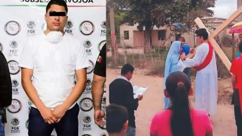 Joven pasa de interpretar a Jesucristo en Viacrucis a traficar opio y fentanilo