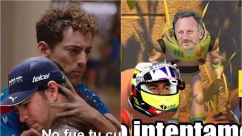 Los memes que dejó el abandono de Checo Pérez del GP de Austria