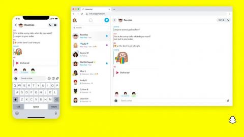 Snapchat lanza versión web de su app para escritorio
