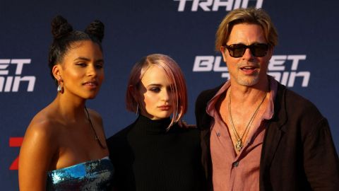 Brad Pitt lucha contra asesinos en el thriller de acción "Bullet Train"