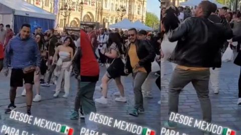 VIDEO: Mexicanos dan clase de 'Payaso de rodeo' en París