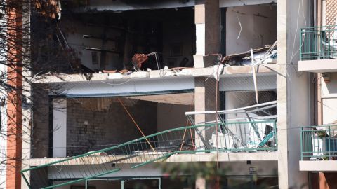 Explosión en edificio en Uruguay deja diez personas heridas y destrozos