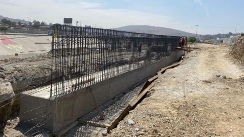 Reconstrucción de Puente Los Olivos va en un 45%, asegura Ayuntamiento