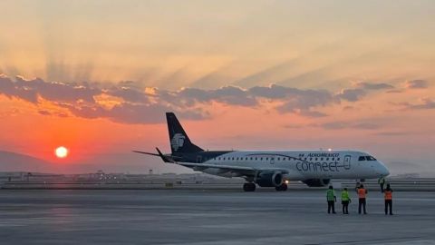 Aeroméxico cancela vuelo desde AIFA hacia Villahermosa y Cancún