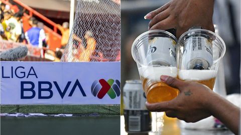 Buscan nuevamente prohibir la venta de cervezas en estadios del futbol mexicano