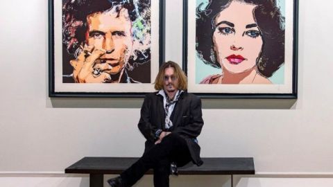 Johnny Depp vende su colección de arte por más de 3 millones de dólares