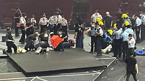 IMÁGENES FUERTES: Sale a la luz nuevo video de pantalla aplastando a bailarín