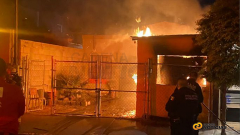 Ex incendia casa de su pareja y se intoxica con el humo