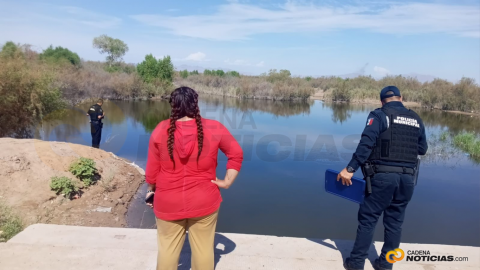 Río Colorado se ''traga'' a hombre en Mexicali