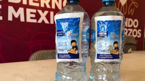 12 mil botellas de agua gratuitas para combatir altas temperaturas en Mexicali