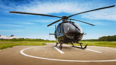 Roban helicóptero del AICM; Fiscalía de CDMX abre investigación