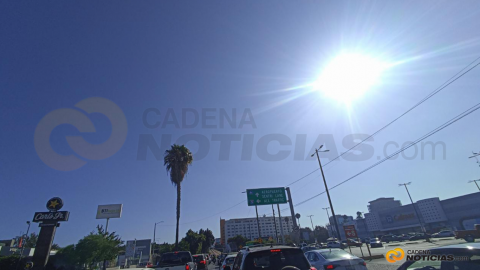 Continuarán altas temperaturas en Tijuana