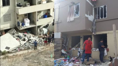 Fuerte explosión destruye casa en Tijuana