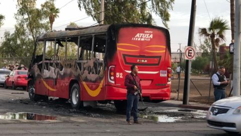 Tras jornada violenta, suspenden servicio de transporte público en Mexicali