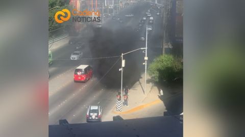 Silencio de la autoridad ante incendio en bulevar Agua Caliente