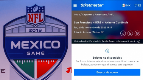 Boletos de la NFL en México se agotan en el primer día de preventa