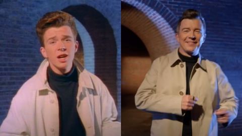 Rick Astley recrea 'Never Gonna Give You Up' a 35 años de su estreno