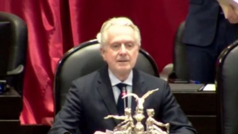 Por unanimidad, Santiago Creel es el nuevo Presidente de la Cámara de Diputados