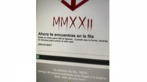 Un "infierno" la preventa del Hell and Heaven: metaleros se quejan de filas