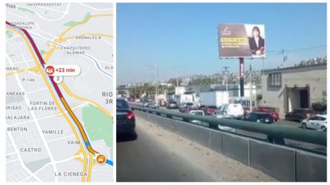 Dos accidentes sobre Vía Rápida la hacen todavía más lenta