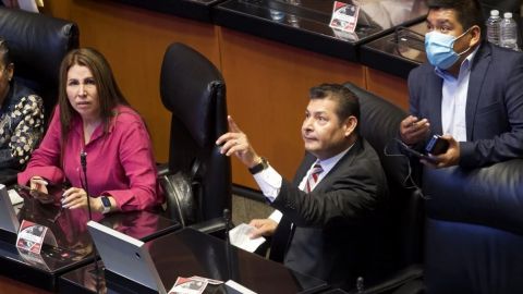 Presidente del Senado descarta ruptura en bancada de Morena por su elección