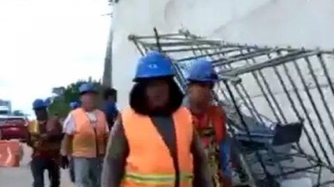 En QRoo, conductor arrolla a trabajadores en obras del Tren Maya; hay un muerto