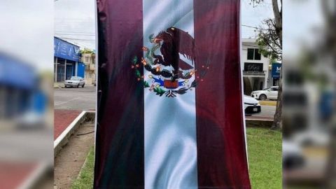 ¿Cuál es la sanción por alterar los colores de la Bandera de México?