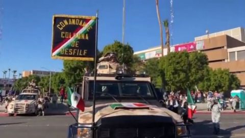 VIDEO: Desfile Cívico en Mexicali