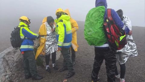 Localizan a personas extraviadas en el Parque Nacional Nevado de Colima